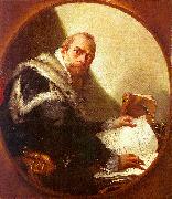 Giovanni Battista Tiepolo Portrait of Antonio Riccobono oil on canvas